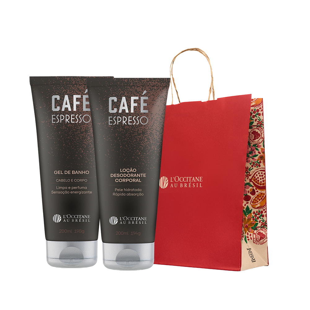 Presente Gel de Banho e Lo&ccedil;&atilde;o Desodorante Caf&eacute; Expresso, ,  large image number 0